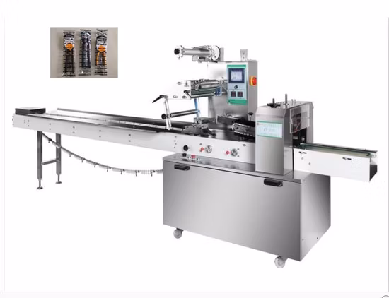 Automatic Food Fruit Vegetable Cake Biscuit Hardware Soap Mask Pillow Packing Wrapping Filling Bagging Machine